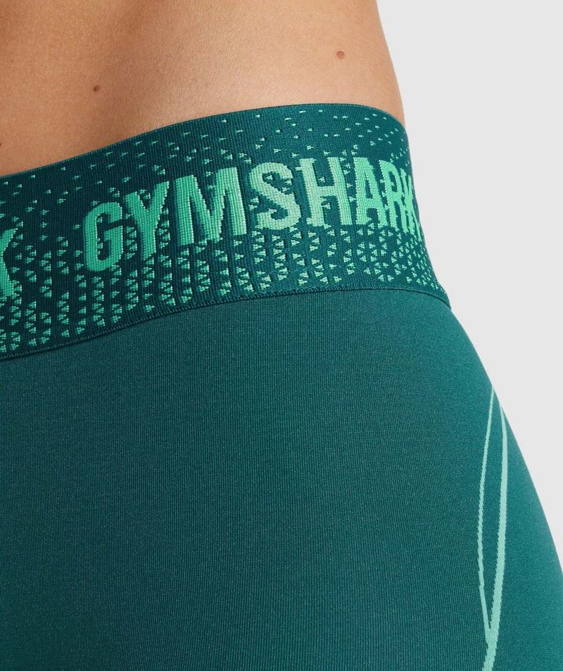 Gymshark Apex Seamless Low Rise Shorts - Teal
