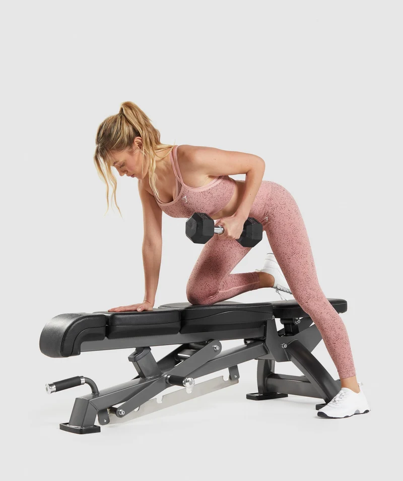 Gymshark Adapt Fleck Seamless Sports Bra - Paige Pink