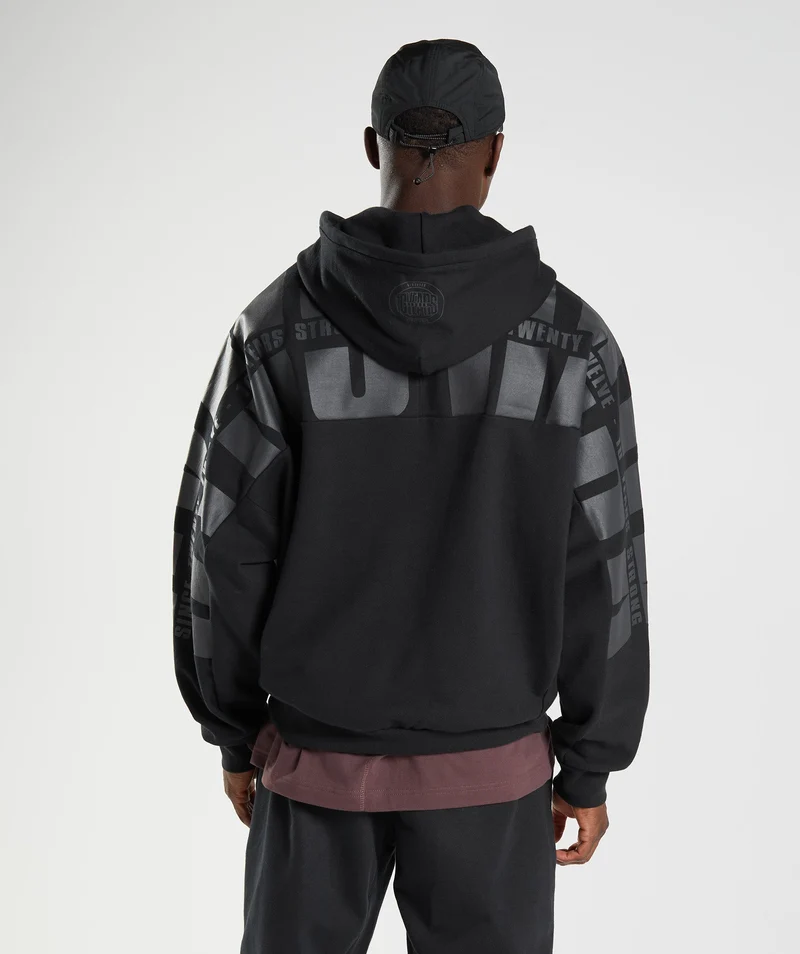 Gymshark GS10 Year Hoodie - Black
