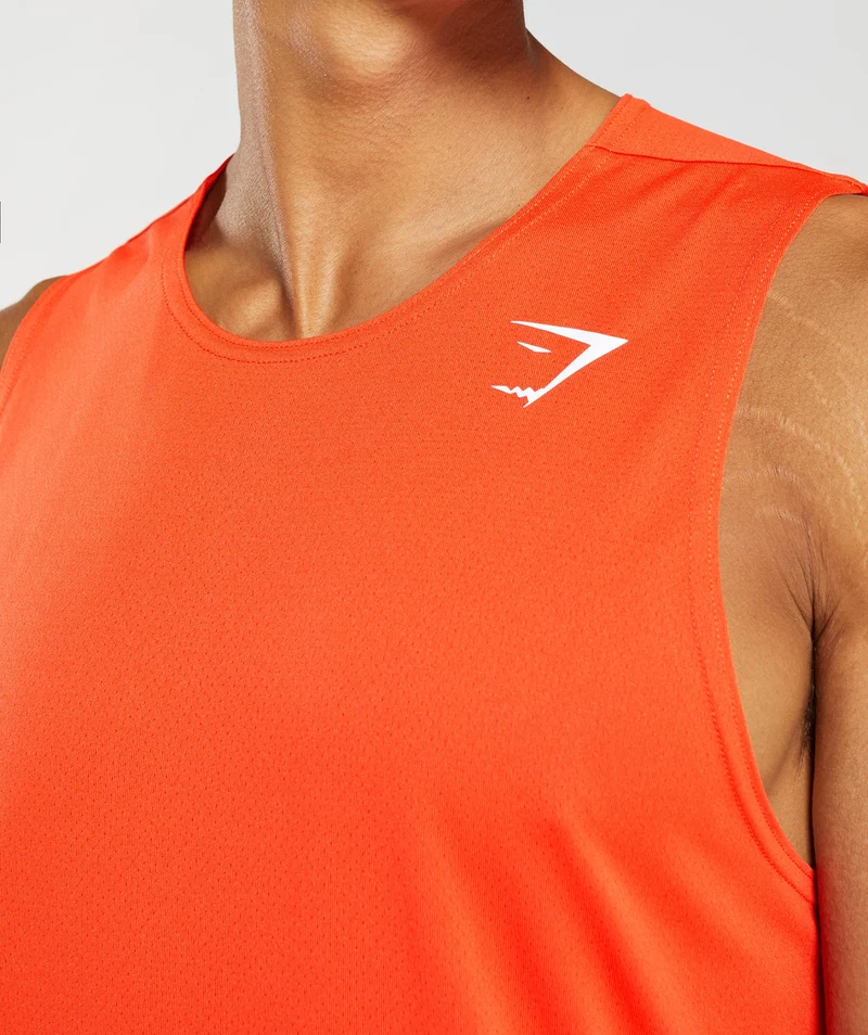 Gymshark Arrival Tank - Pepper Red