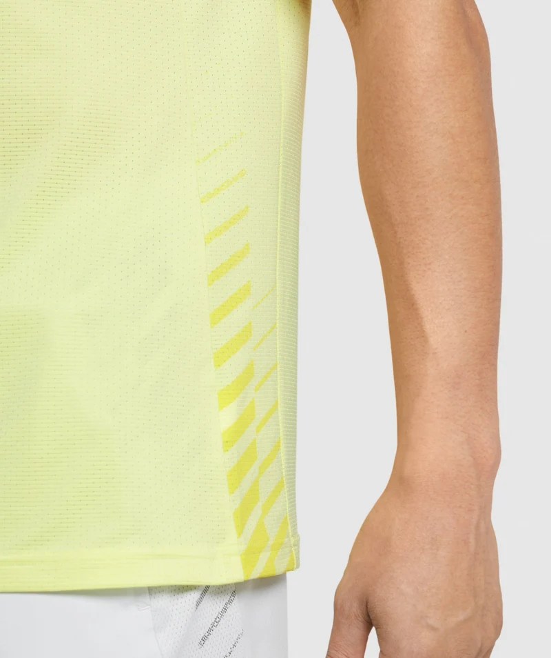 Gymshark Sport Stripe T-Shirt - Firefly Green