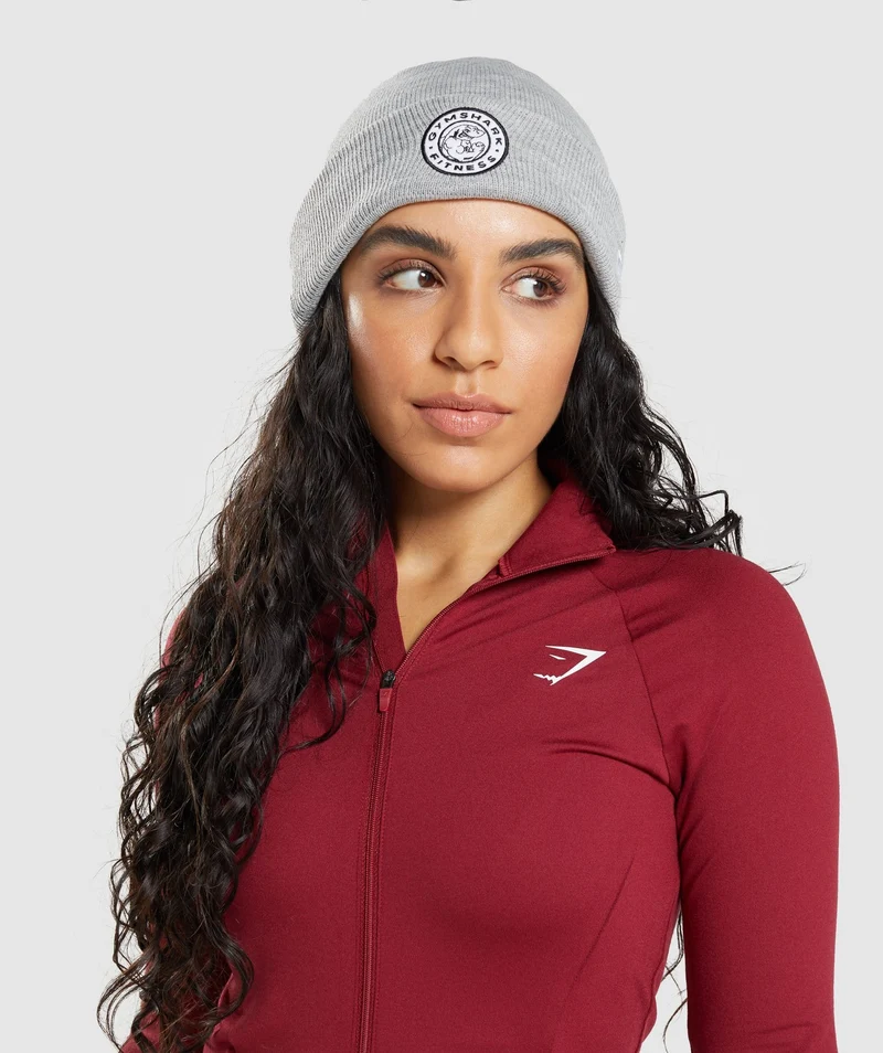 Gymshark GS NE Legacy Knit - Light Grey Core Marl