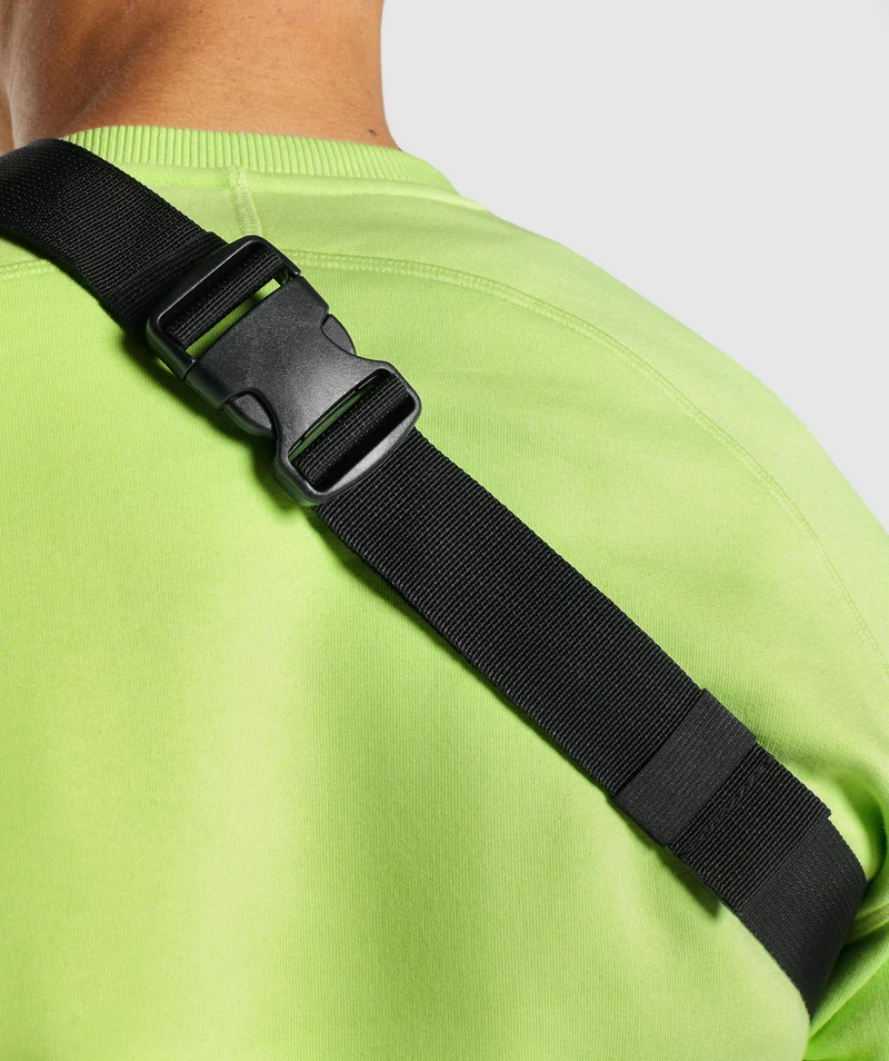 Gymshark Sleek Sling Bag - Black