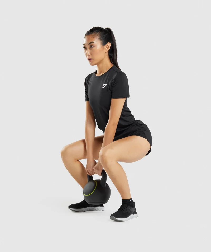Gymshark Quarter Socks 3pk - Black