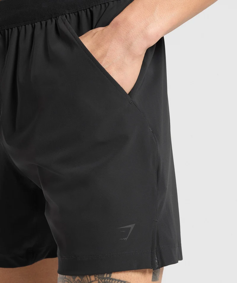Gymshark Studio 6" Shorts - Black