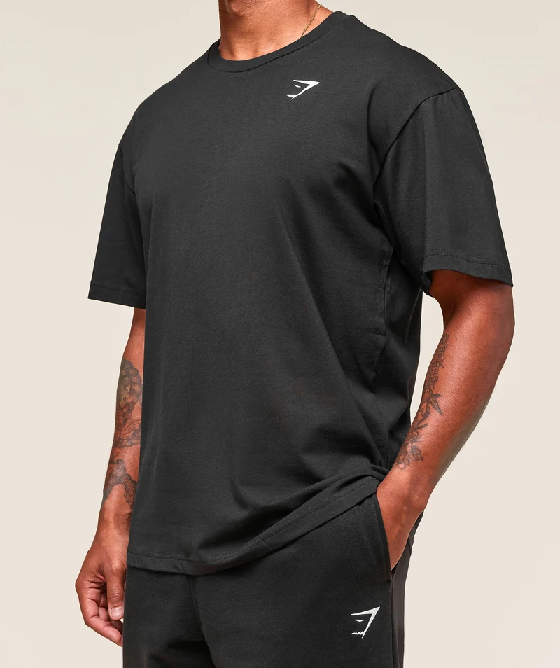 Gymshark Essential Short Sleeve T-Shirt - Black