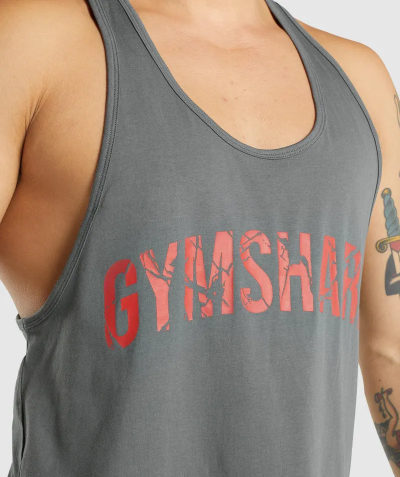 Gymshark Power Stringer - Grey
