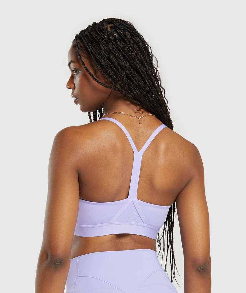 Libby X Gymshark Sports Bra - Powdered Lilac