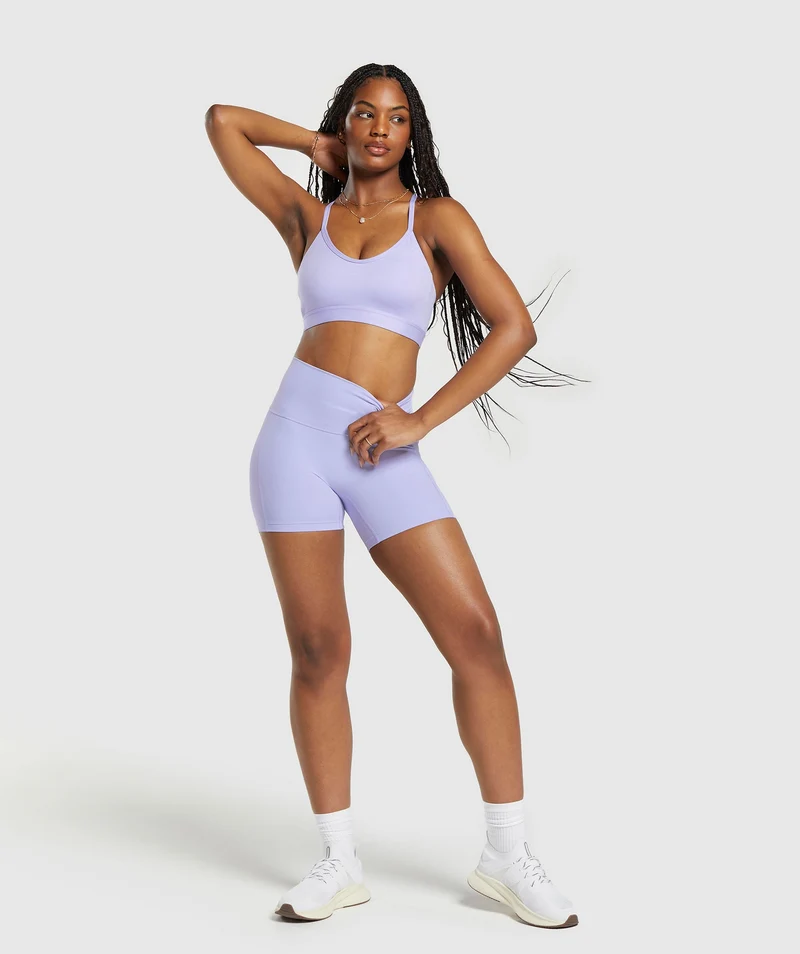 Libby X Gymshark Sports Bra - Powdered Lilac