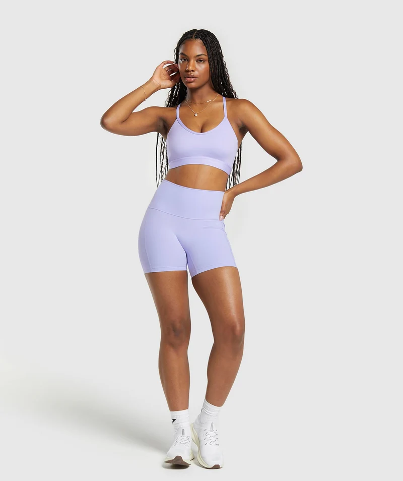 Gymshark LIBBY X GS Shorts - Powdered Lilac