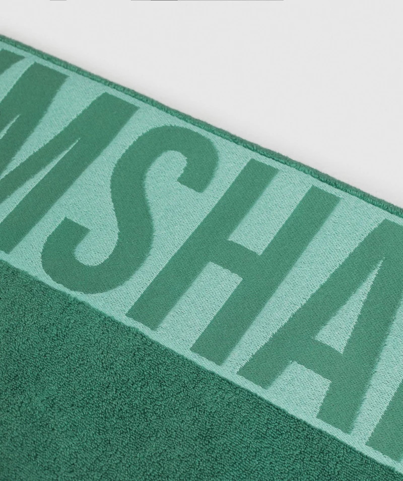 Gymshark Towel - Lagoon Green/Lido Green