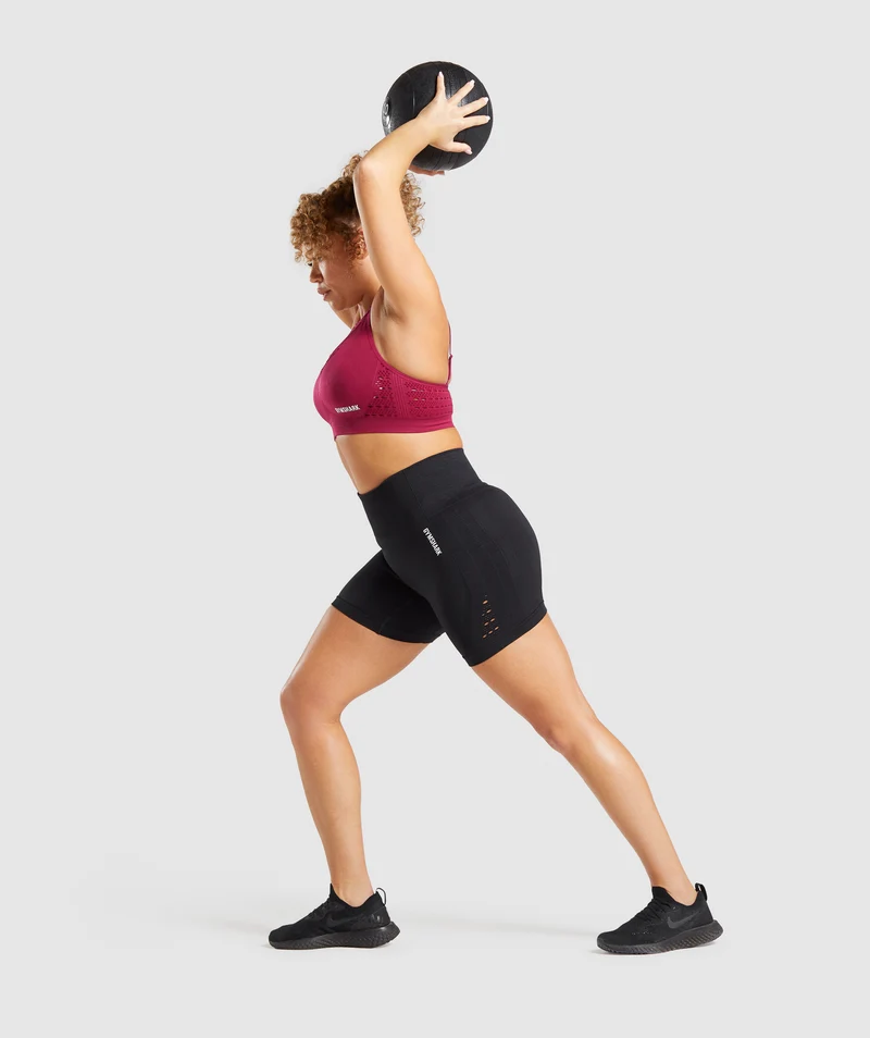 Gymshark Energy+ Seamless Shorts - Black