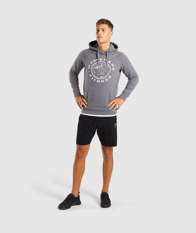 Gymshark Legacy Hoodie - Smokey Grey