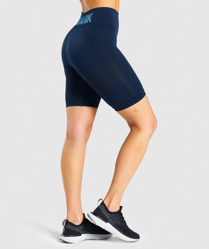 Gymshark Flex Cycling Shorts - Navy