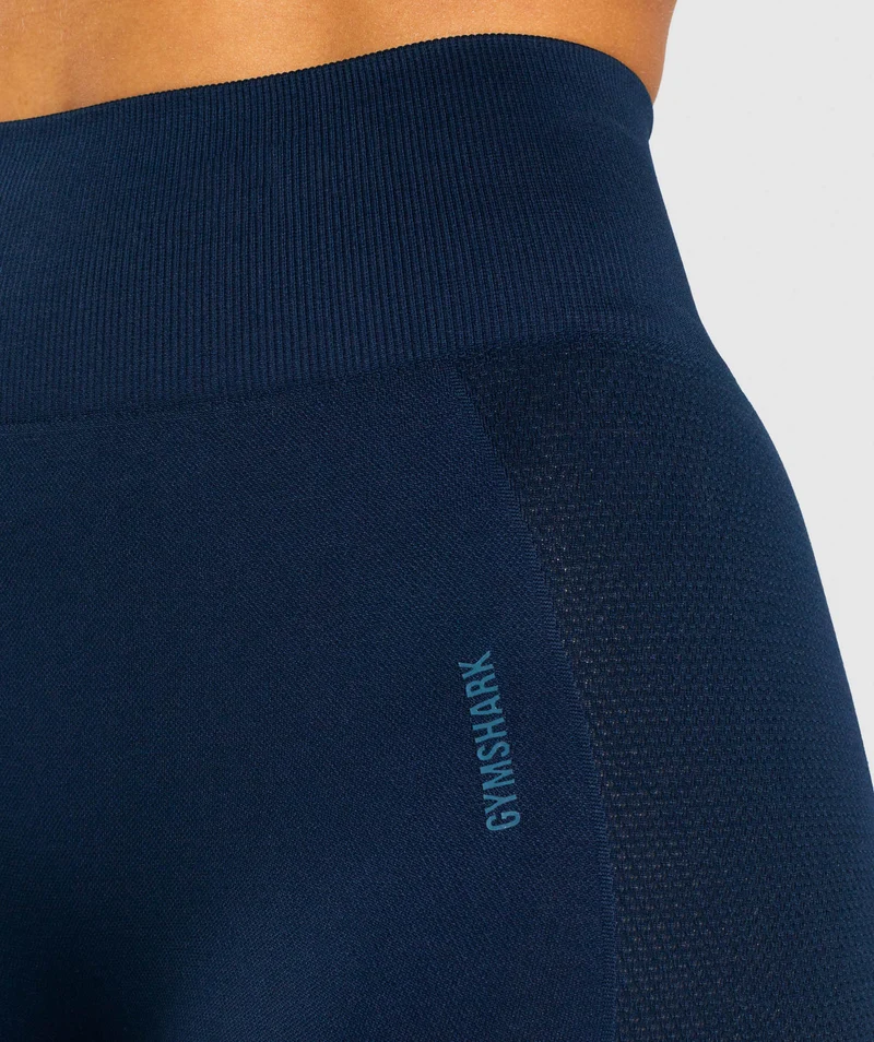 Gymshark Flex Cycling Shorts - Navy