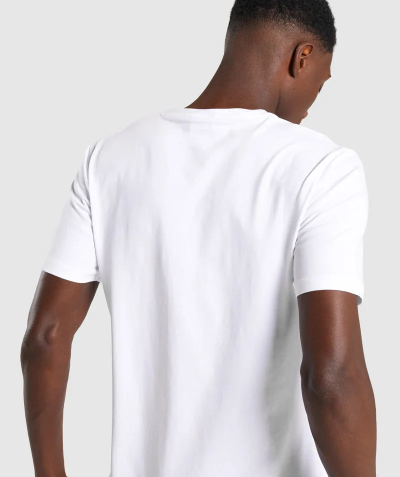 Gymshark Critical T-Shirt - White
