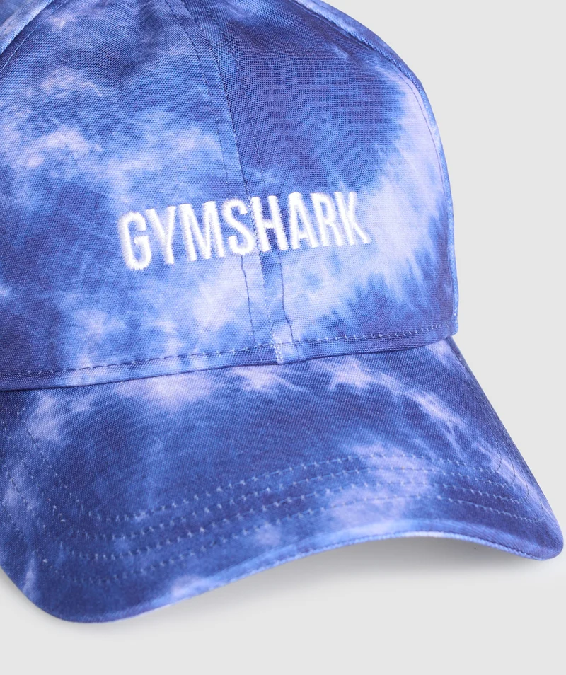 Gymshark Tie Dye Cap - Wave Blue