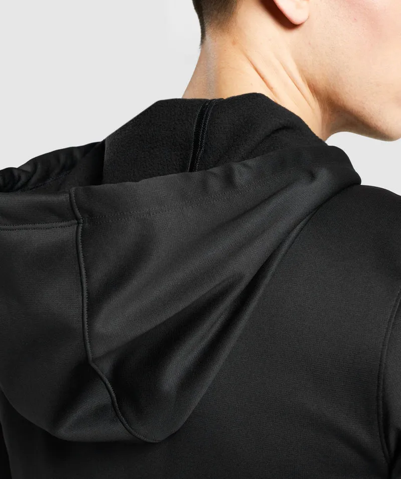 Gymshark Arrival Zip Up Hoodie - Black