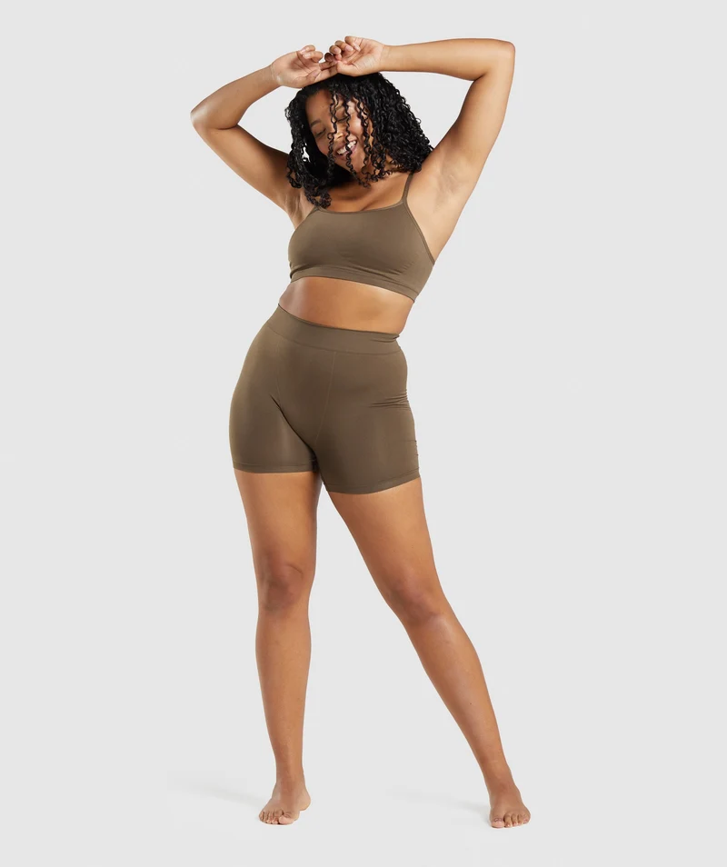 Gymshark Seamless Boxers - Brown