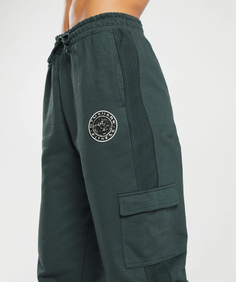 Gymshark Legacy Joggers - Fog Green