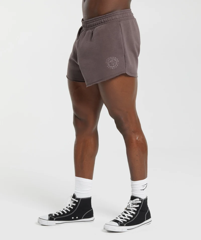 Gymshark Legacy 4" Short - Walnut Mauve