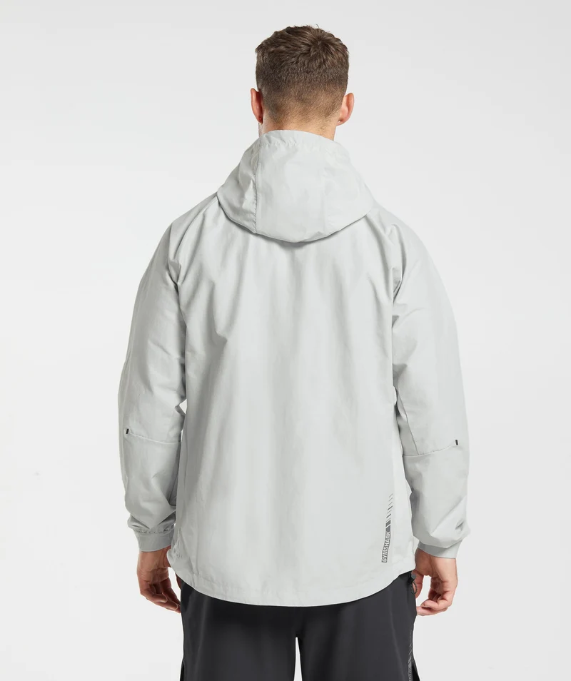 Gymshark Apex Jacket - Light Grey