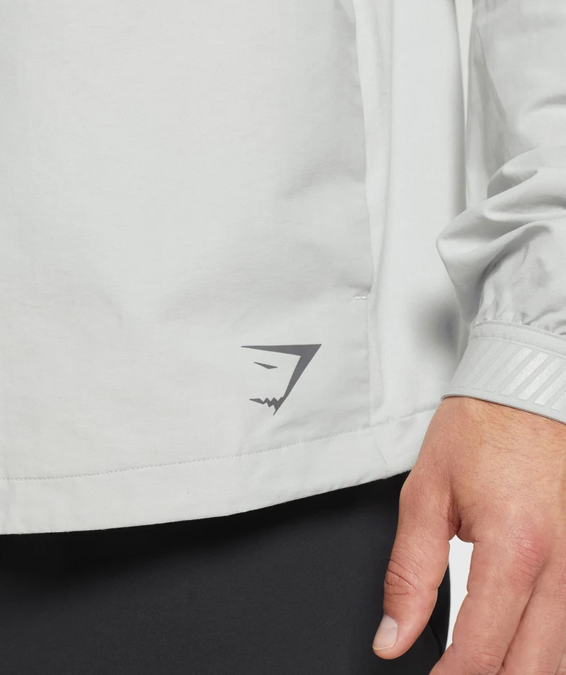 Gymshark Apex Jacket - Light Grey