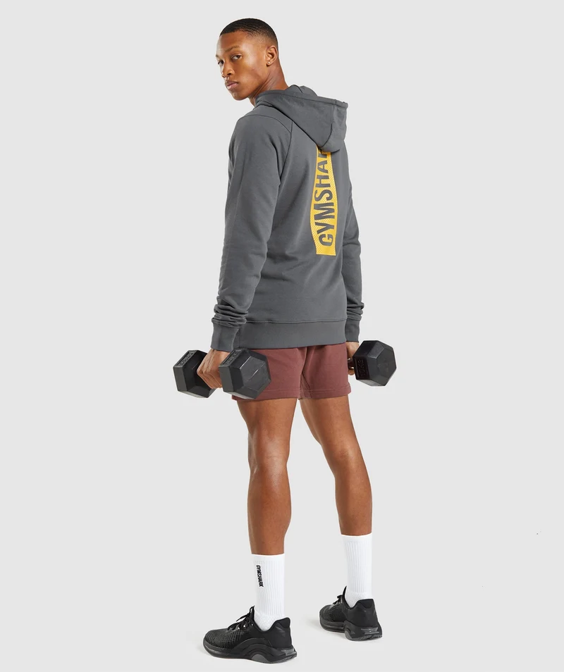 Gymshark Bold Hoodie - Onyx Grey
