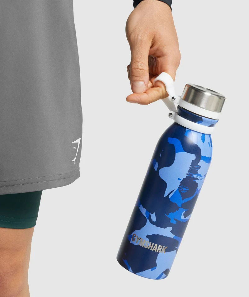 Gymshark Hot Cold Bottle - Navy