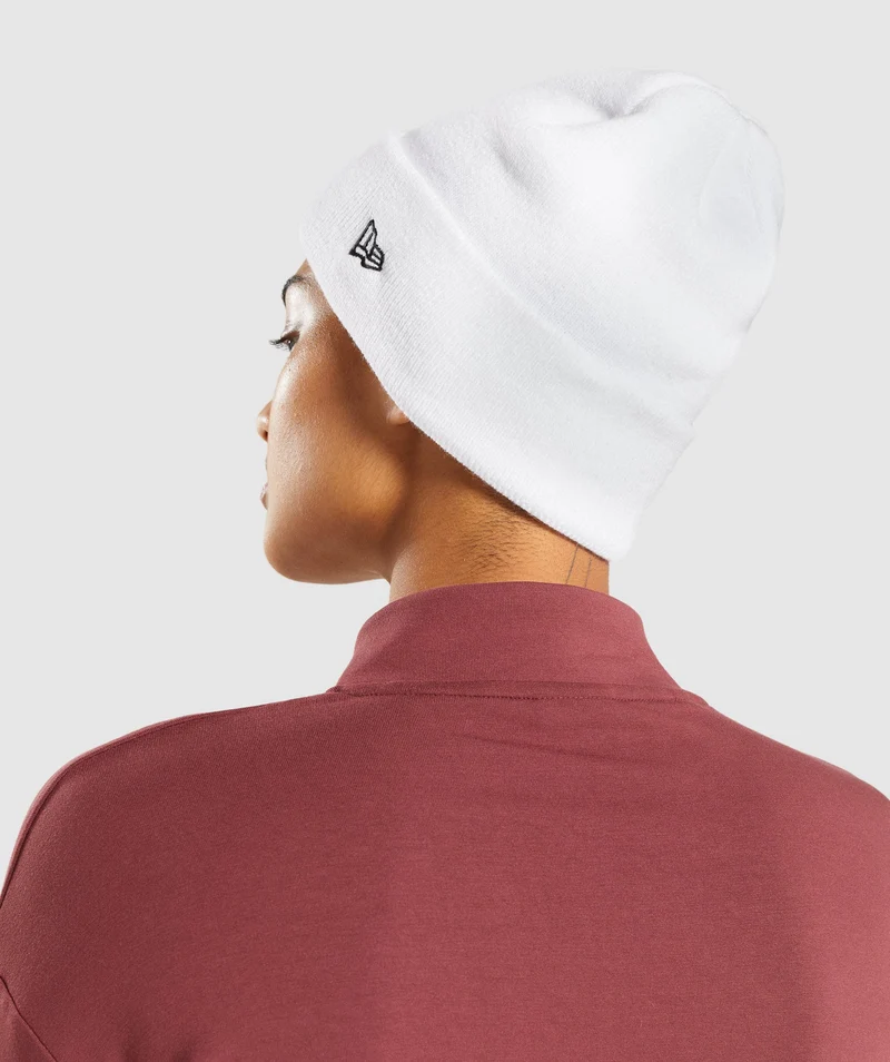 Gymshark GS NE Cuff Knit - White