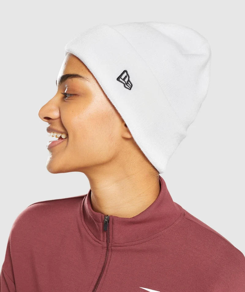 Gymshark GS NE Cuff Knit - White