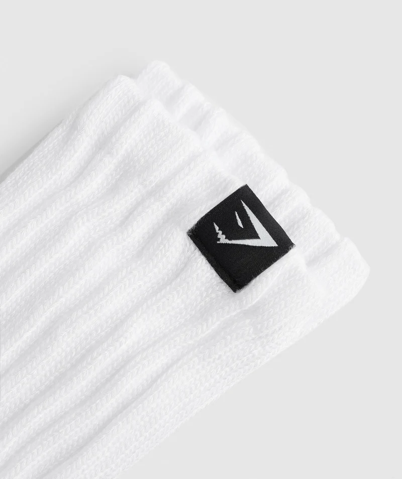 Gymshark Comfy Rest Day Socks 1pk - White