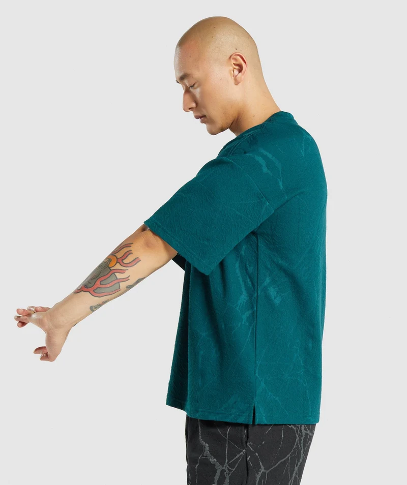 Gymshark Power SS Crew - Blue