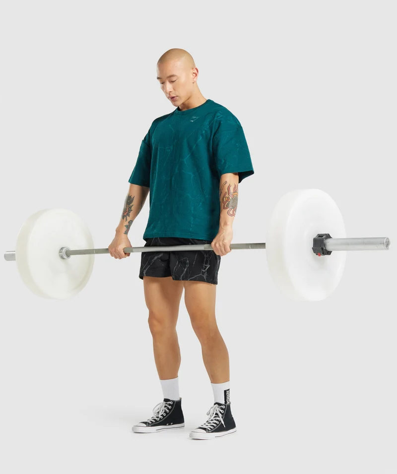 Gymshark Power SS Crew - Blue