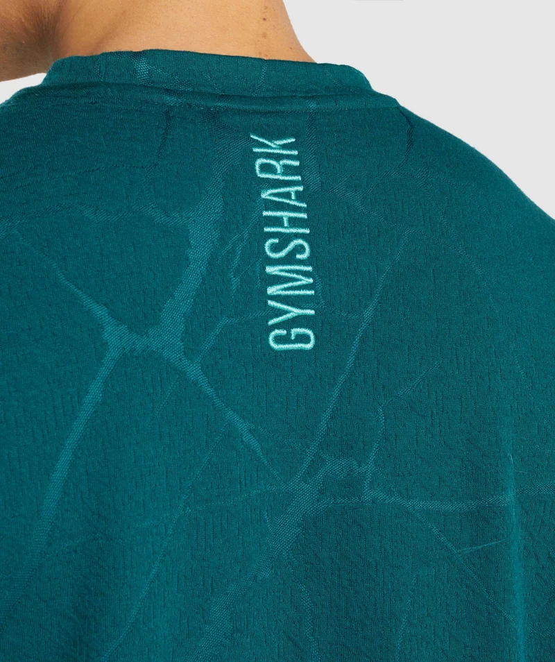 Gymshark Power SS Crew - Blue