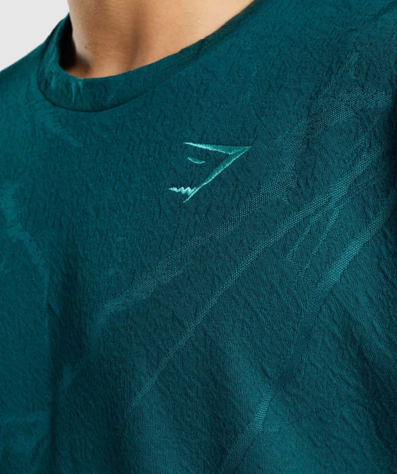 Gymshark Power SS Crew - Blue