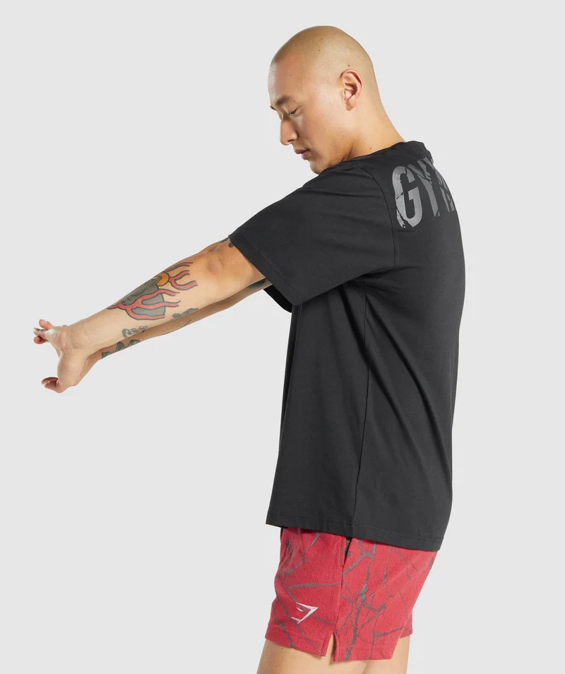 Gymshark Power T-Shirt - Black