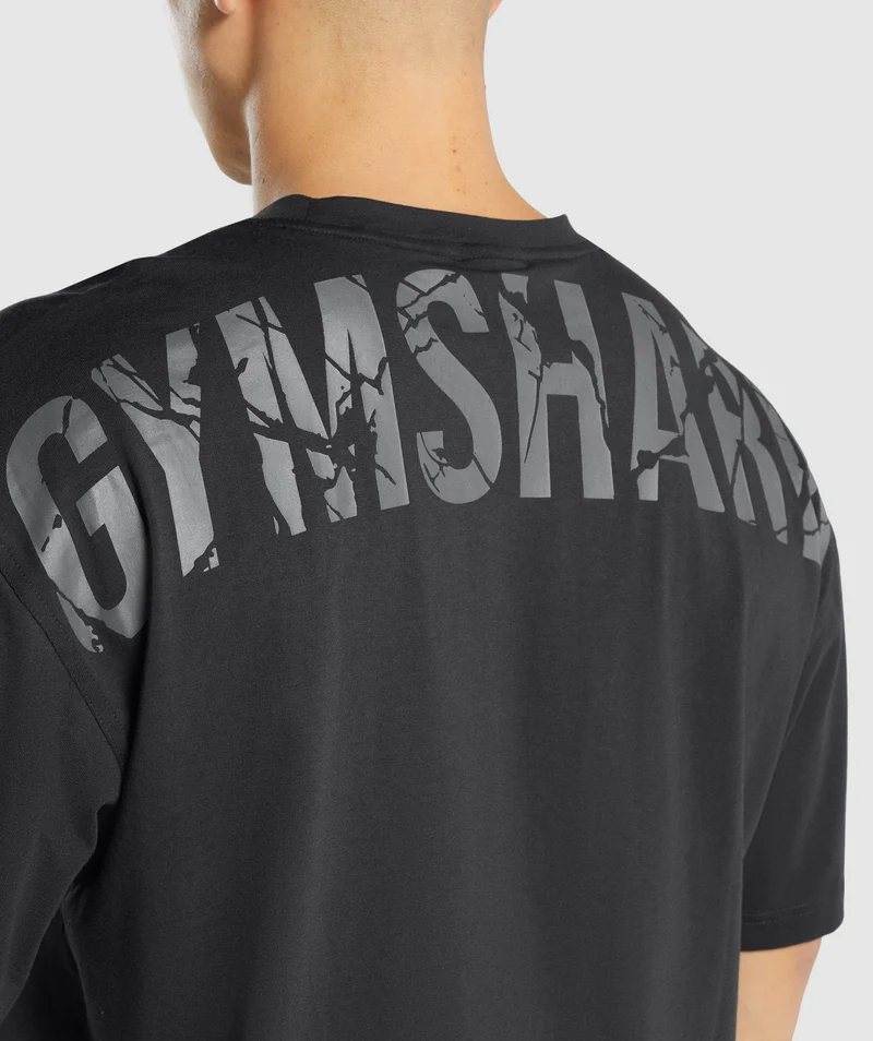 Gymshark Power T-Shirt - Black