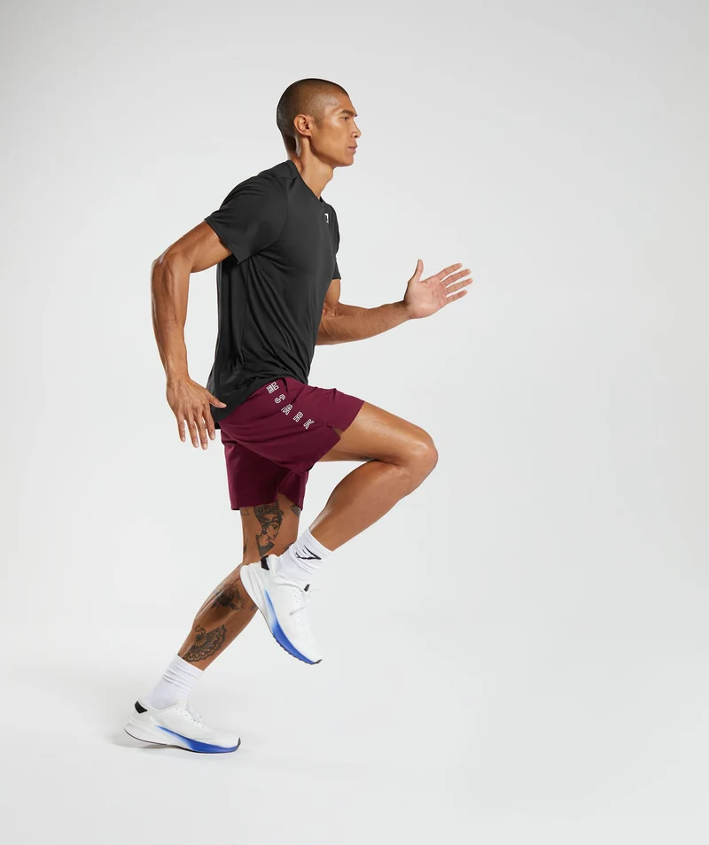 Gymshark Strike Shorts - Plum Pink