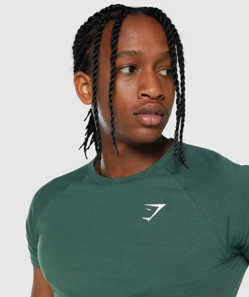 Gymshark Critical 2.0 T-Shirt - Dark Green