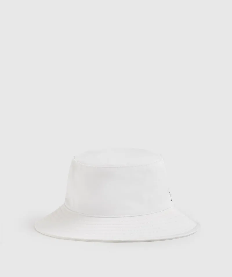 Gymshark Bucket Hat - White