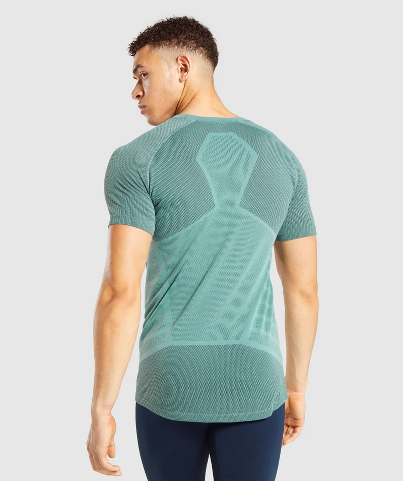 Gymshark 315 T-Shirt - Light Green/Dark Green