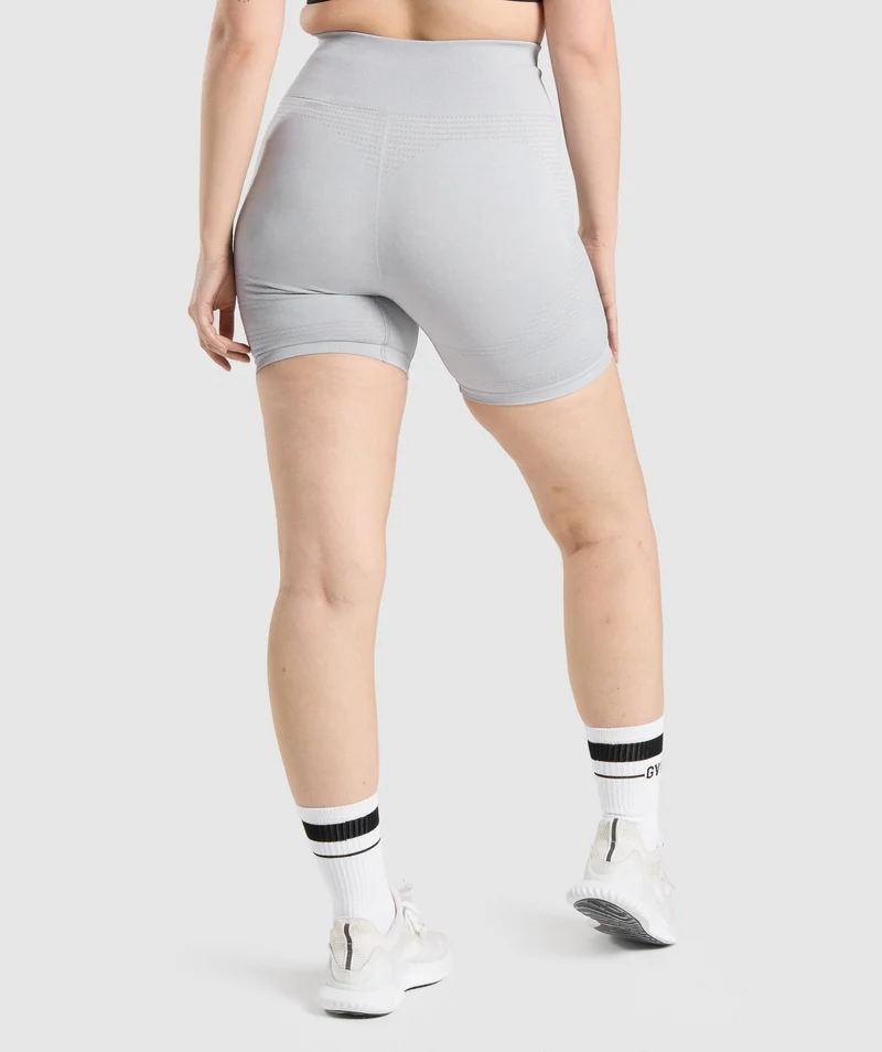 DNU - Gymshark Vital Seamless 2.0 Shorts - Light Grey Marl