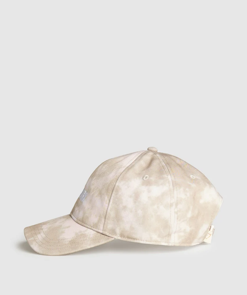 Gymshark Tie Dye Cap - Sand Brown