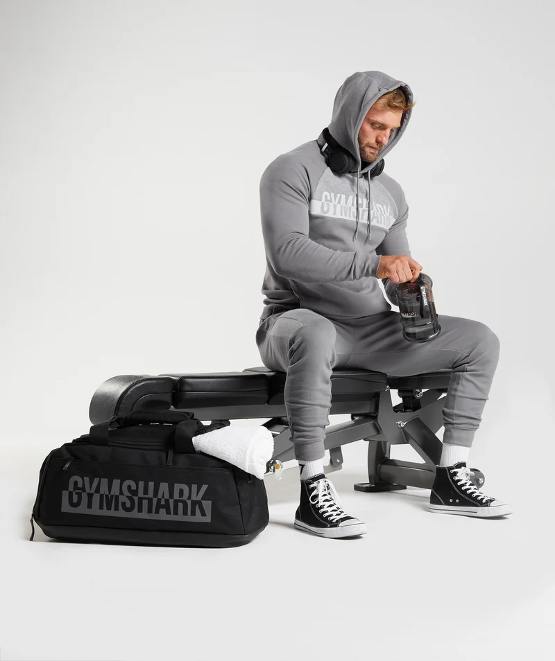 Gymshark Bold React Hoodie - Coin Grey