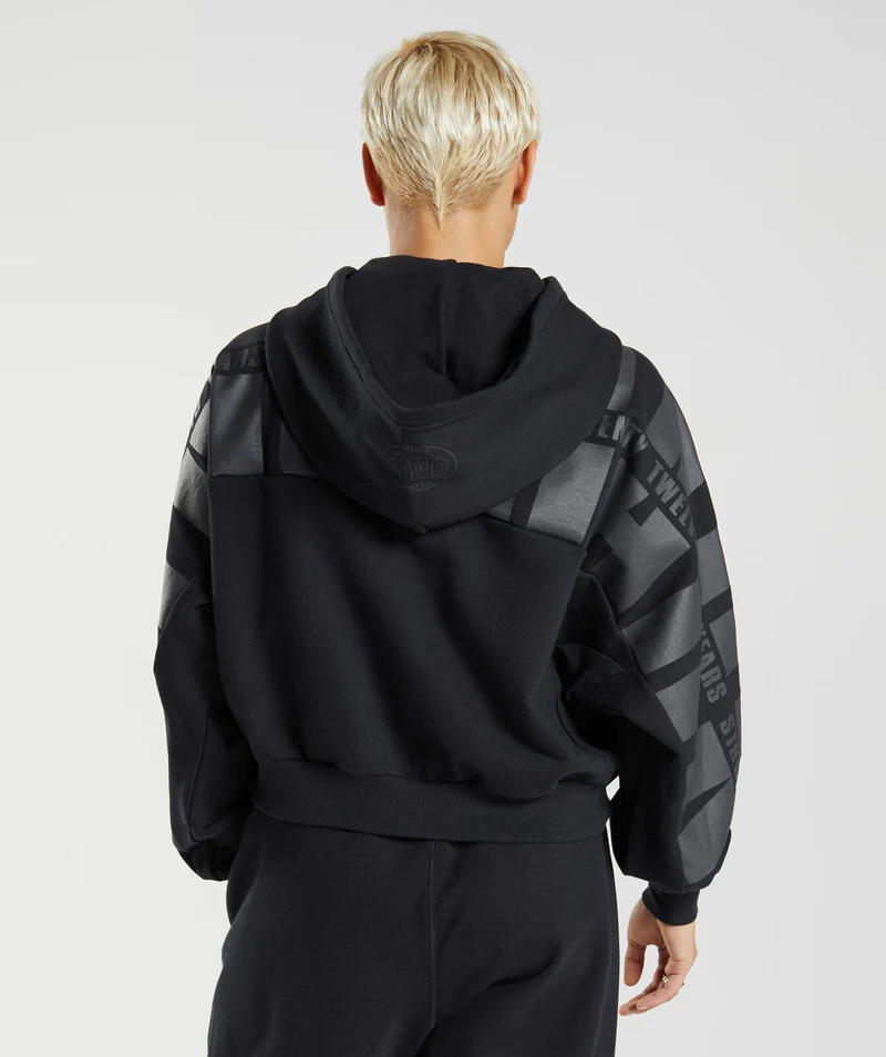 Gymshark GS10 Year Hoodie - Black