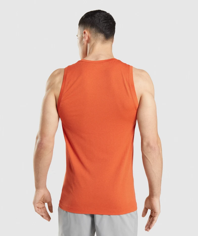 Gymshark Vital Tank - Papaya Orange Marl