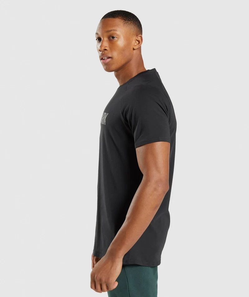 Gymshark Apollo T-Shirt - Black