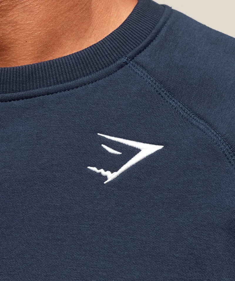 Gymshark Crest Crew - Navy