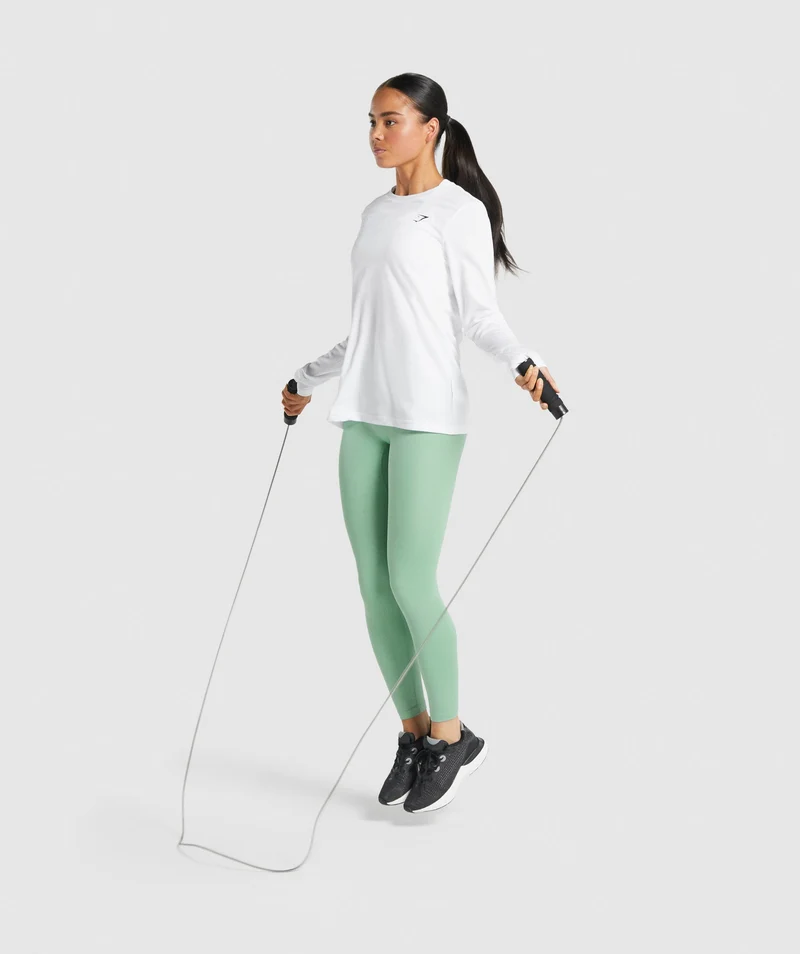 Gymshark Training Long Sleeve T-Shirt - White